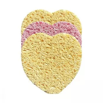 LEI Lei Спонж натуральный, сердце