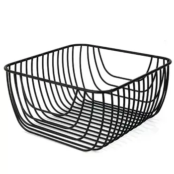 LEMAX Корзина для фруктов, матовый черный LB-18 BL