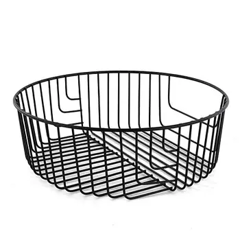 LEMAX Корзина для фруктов, матовый черный LB-19 BL