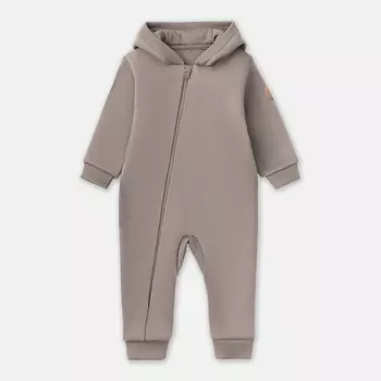 LEMIVE Комбинезон для малышей футер начес Тауп