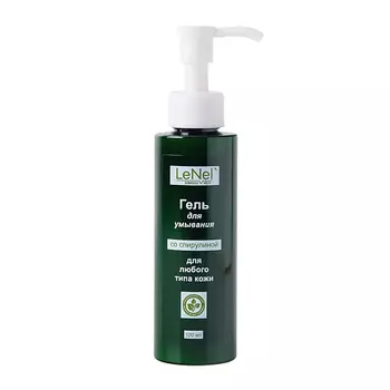 LENEL':SDELANOVSIBIRI Гель для умывания со спирулиной против угревой сыпи 120.0
