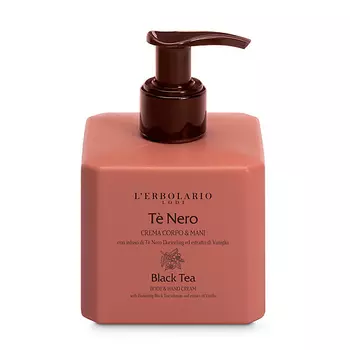 LERBOLARIO Крем для рук и тела Black Tea Body & Hand Cream