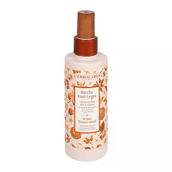 LERBOLARIO Крем-флюид для тела Увлажняющий Berries Flowers Fluid Body Cream