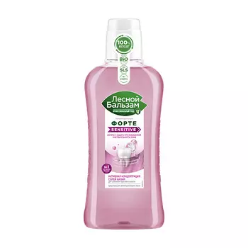 ЛЕСНОЙ БАЛЬЗАМ Ополаскиватель для чувствительных зубов и десен