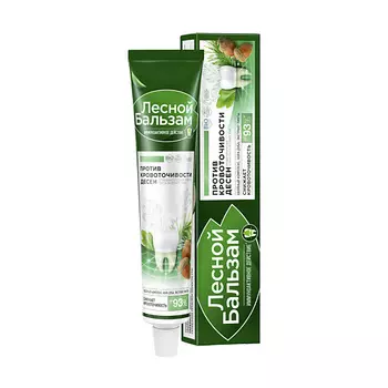 ЛЕСНОЙ БАЛЬЗАМ Зубная паста Кора дуба и Пихта при кровоточивости