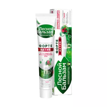 ЛЕСНОЙ БАЛЬЗАМ Зубная паста на Форте