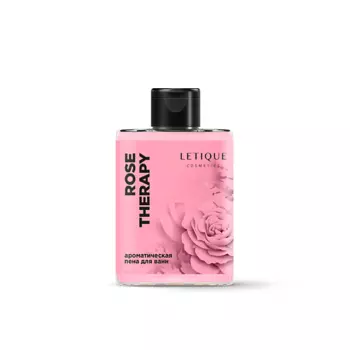 LETIQUE COSMETICS Ароматическая пена для ванн ROSE THERAPY