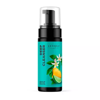 LETIQUE COSMETICS Пенка-баланс для глубокого очищения кожи лица