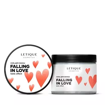 LETIQUE COSMETICS Соль для ванны FALLING IN LOVE