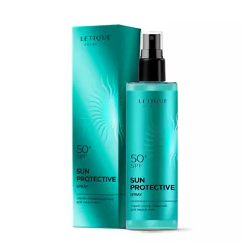 LETIQUE COSMETICS Спрей солнцезащитный для лица и тела SUN PROTECTIVE SPRAY SPF 50 100.0