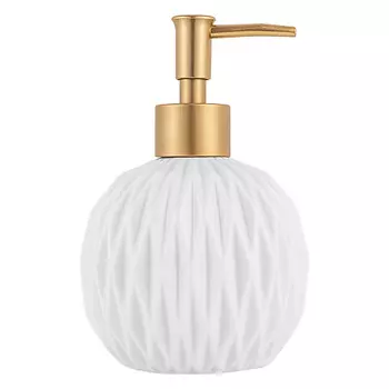 LETOILE HOME Флакон с дозатором керамический белый