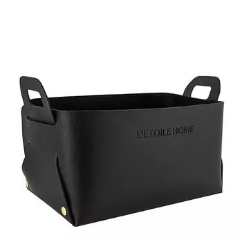 LETOILE HOME Корзина для хранения черная