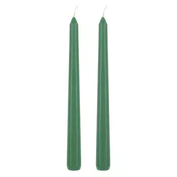 LETOILE HOME Свечи конусные зеленые