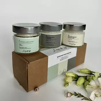 LEVENDE LYS ТЁПЛЫЕ МОМЕНТЫ Свечи ароматические набор