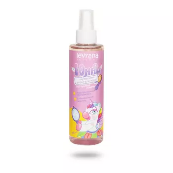 LEVRANA Детский двухфазный спрей для волос "Послушные локоны" Юнни