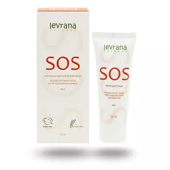 LEVRANA Крем для лица SOS Natural Facial Cream