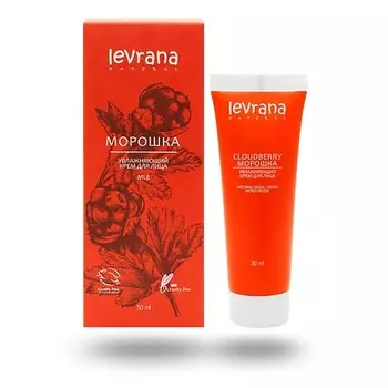 LEVRANA Крем для лица увлажняющий Морошка Cloudberry Natural Facial Cream