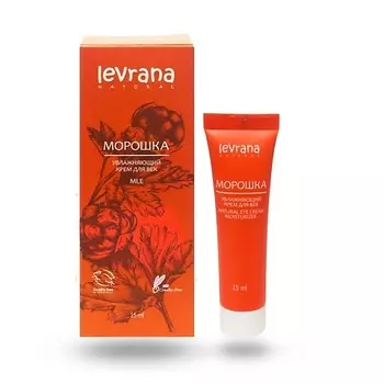LEVRANA Крем для век увлажняющий Морошка Moisturizer Natural Eye Cream