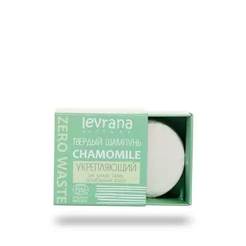 LEVRANA Шампунь твердый укрепляющий Сhamomile