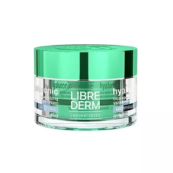 LIBREDERM Cica - крем гиалуроновый увлажняющий матирующий дневной для жирной кожи Hyaluronic Moisturizing Cica - Cream Mattifying