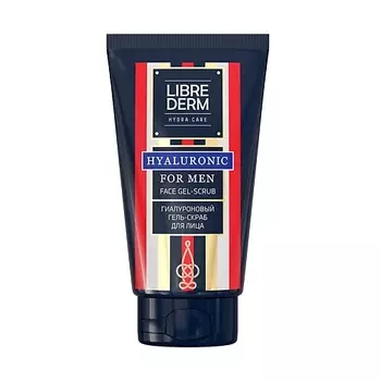 LIBREDERM Гиалуроновый гель - скраб для лица Hyaluronic Facial Gel - Scrub for Men