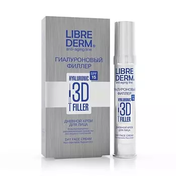 LIBREDERM Крем для лица дневной гиалуроновый SPF 15