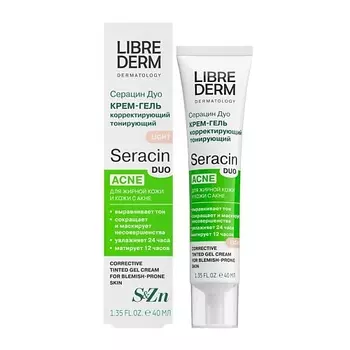 LIBREDERM Серацин дуо крем-гель корректирующий тонирующий Serasin duo