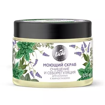 LICHI Скраб моющий для жирной кожи головы и волос "Очищение и себорегуляция" 300.0