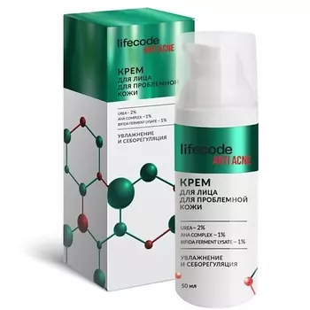LIFECODE Крем для лица Anti acne 50.0