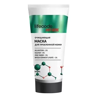 LIFECODE Маска для проблемной кожи Anti Acne для лица 50.0