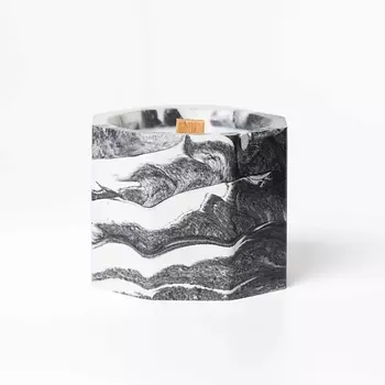 LIGHT&FLAVOUR Ароматическая свеча "Морская соль и орхидея"