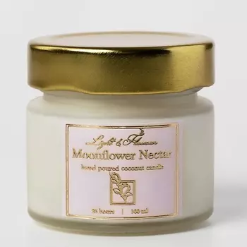 LIGHT&FLAVOUR Ароматическая свеча "Нектар лунного цветка"