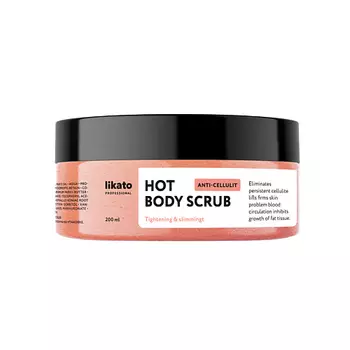 LIKATO Антицеллюлитный скраб для тела с разогревающим эффектом 200.0