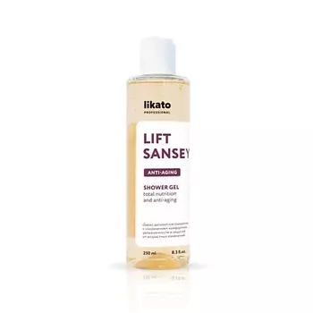 LIKATO Лифтинг-гель для душа омолаживающий, питательный 250.0