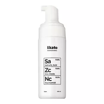 LIKATO Пенка для лица для проблемной кожи с ниацинамидом, цинком и салициловой кислотой 150.0