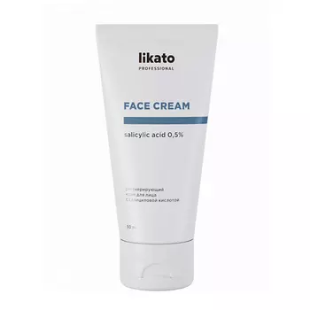 LIKATO Крем для лица от прыщей и расширенных пор с салициловой кислотой 50.0
