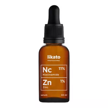 LIKATO Сыворотка для лица с ниацинамидом и цинком 30.0