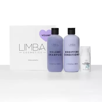 LIMBA COSMETICS Набор Volume для волос - шампунь, кондиционер и пептидная маска
