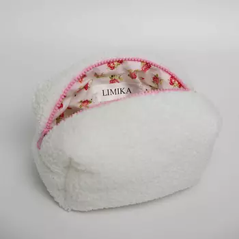 LIMIKA Косметичка меховая пушистая