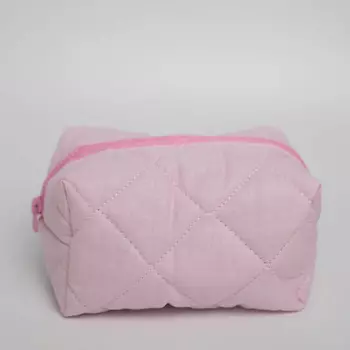 LIMIKA Косметичка тканевая розовая