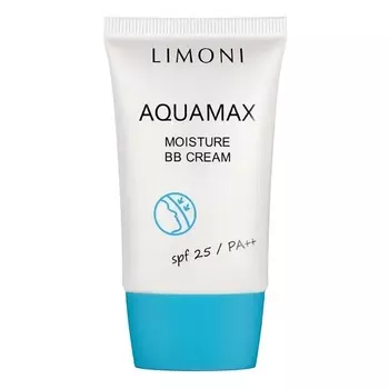 LIMONI BB крем для лица увлажняющий ББ крем AQUAMAX MOISTURE SPF 25 PA++