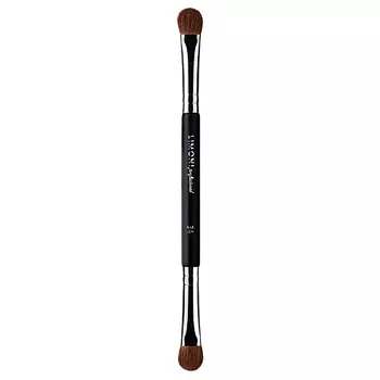 LIMONI Кисть двусторонняя для теней Нейлон 1.0