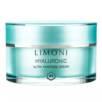 LIMONI Крем для лица увлажняющий с гиалуроновой кислотой Hyaluronic Ultra Moisture 50.0