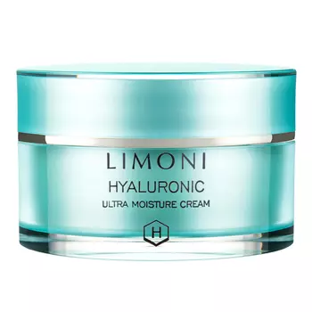 LIMONI Крем для лица увлажняющий с гиалуроновой кислотой Hyaluronic Ultra Moisture 50.0