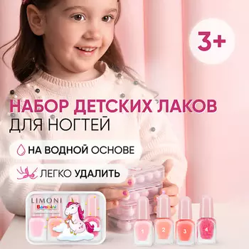 LIMONI Набор мини лаков для ногтей №1 Bambini Mini Nail