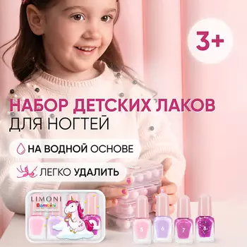 LIMONI Набор мини лаков для ногтей №2 Bambini Mini Nail