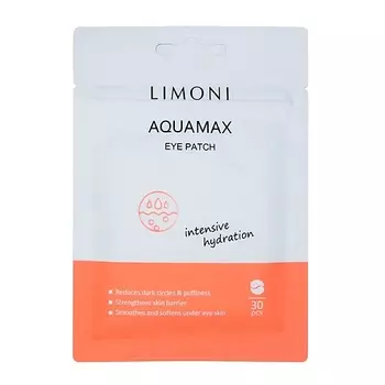 LIMONI Патчи для век увлажняющие Aqumax Eye Patch 30