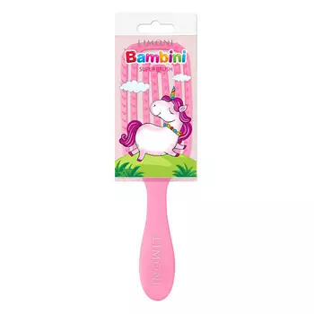 LIMONI Расческа для распутывания волос детская массажная гибкая Bambini