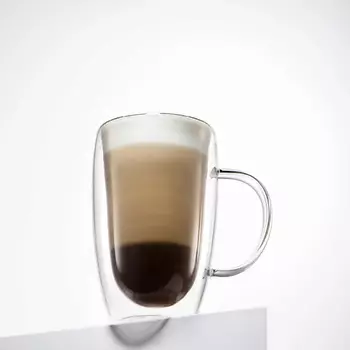 LIMPID SIDE Кружка с двойными стенками прозрачная Limpid Side