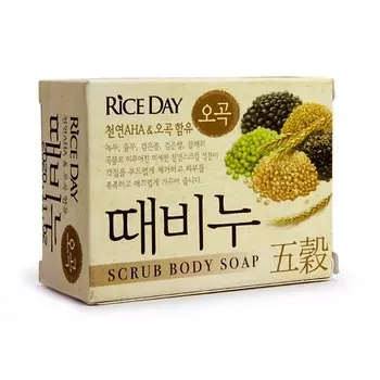 LION Мыло-скраб для тела "пять злаков 100.0